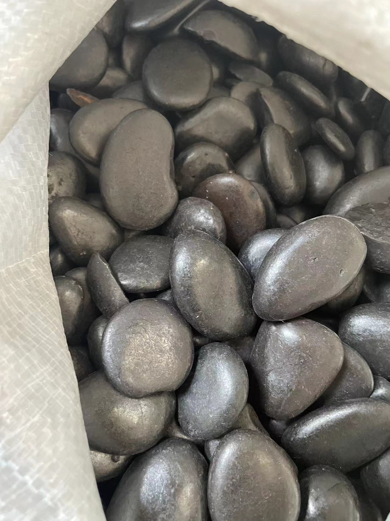 黑色雨花石哑光_雨花石_襄阳诺诺鹅卵石滤料有限公司